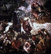 Jacopo Tintoretto Moses schlagt Wasser aus dem Felsen USA oil painting artist